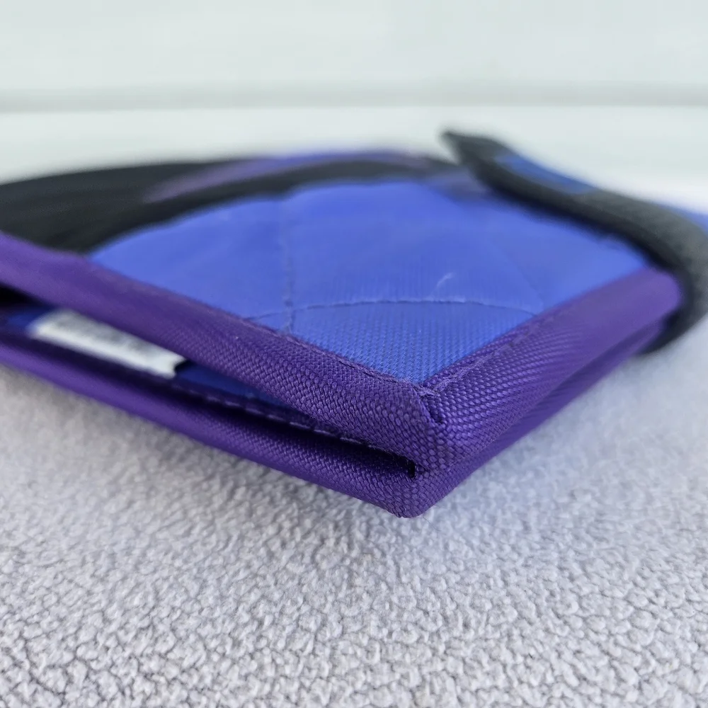 Nike Mead Planner Organizer Binder Notebook Purple VTG 1995 Swoosh Air 7 1/2